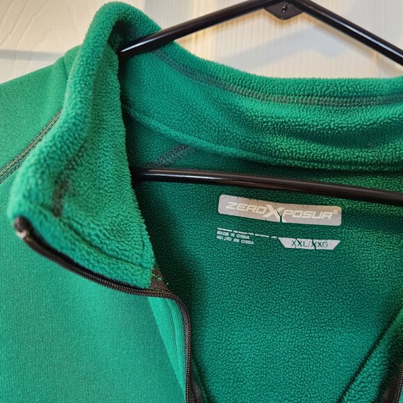 Men's XXL Green ZeroXposur Pullover - Picture 5 of 8